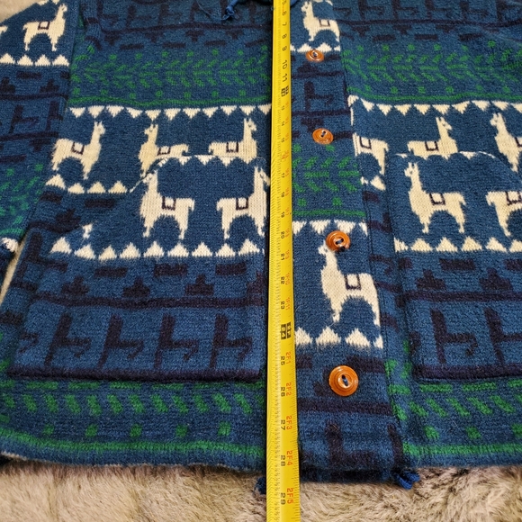 Around the World Wool Button down Sweater - Picture 6 of 11